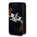 Дизайнерский горизонтальный чехол-книжка для Huawei Honor Note 8 Орбита