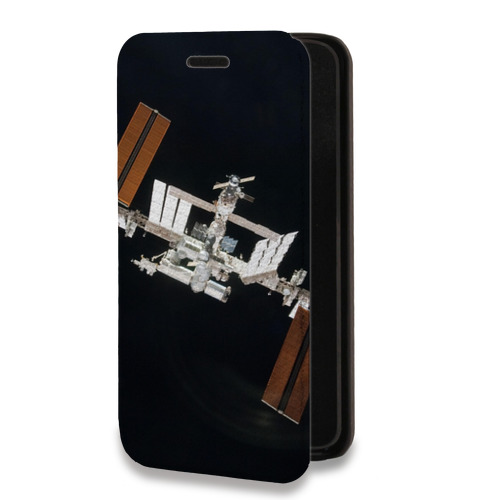 Дизайнерский горизонтальный чехол-книжка для Samsung Galaxy S10 Орбита