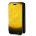 Дизайнерский горизонтальный чехол-книжка для Samsung Galaxy S10 Солнце
