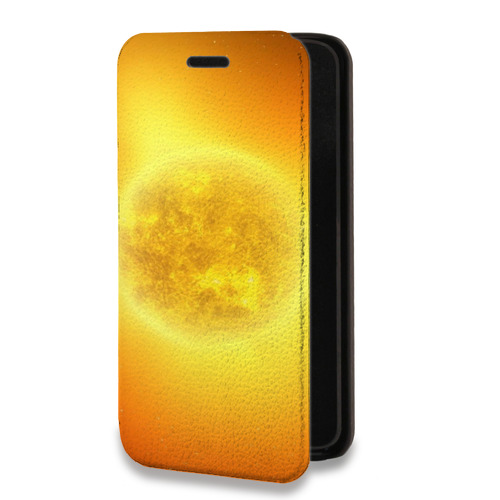 Дизайнерский горизонтальный чехол-книжка для Huawei Honor 30 Солнце