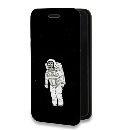 Дизайнерский горизонтальный чехол-книжка для Samsung Galaxy S20 FE Космонавт