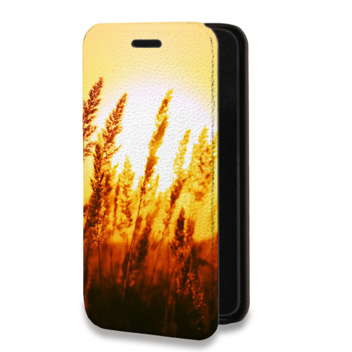 Дизайнерский горизонтальный чехол-книжка для Huawei Honor 10i Солнце
