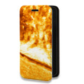 Дизайнерский горизонтальный чехол-книжка для Samsung Galaxy S10 Lite Солнце