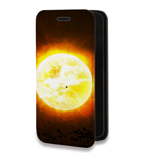 Дизайнерский горизонтальный чехол-книжка для Nokia 2.2 Солнце