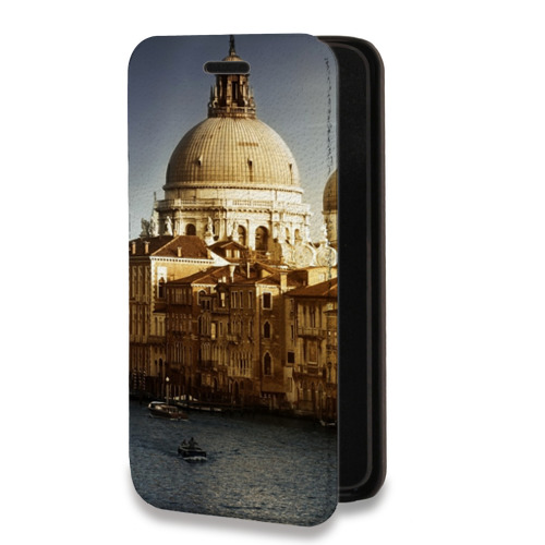 Дизайнерский горизонтальный чехол-книжка для ASUS ZenFone 8 Flip Венеция