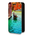 Дизайнерский горизонтальный чехол-книжка для Samsung Galaxy S20 FE Венеция
