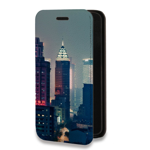 Дизайнерский горизонтальный чехол-книжка для OnePlus 8T Гонконг