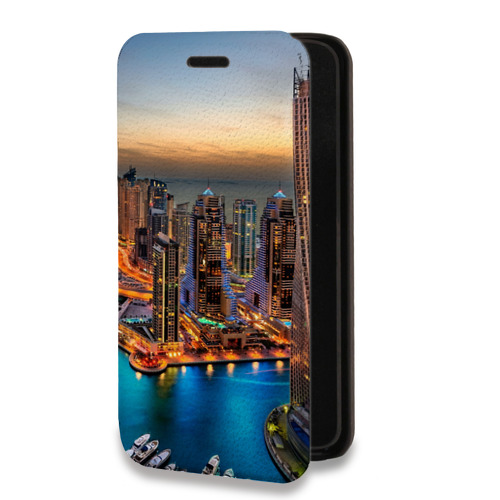 Дизайнерский горизонтальный чехол-книжка для Iphone 11 Pro Дубаи