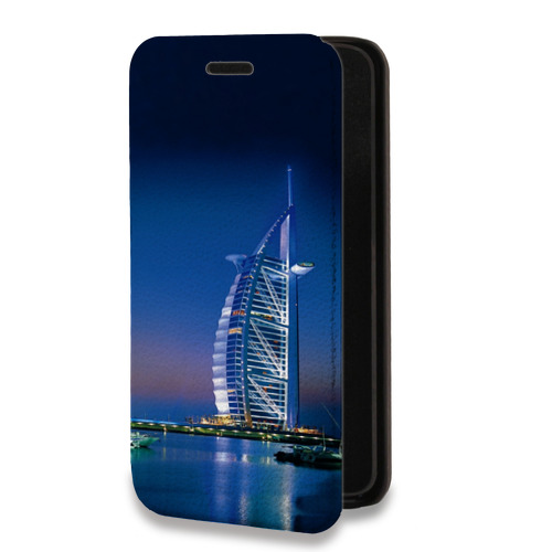 Дизайнерский горизонтальный чехол-книжка для Huawei Honor 10i Дубаи
