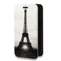 Дизайнерский горизонтальный чехол-книжка для Iphone 13 Mini Париж