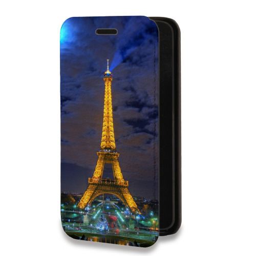 Дизайнерский горизонтальный чехол-книжка для Realme 6 Pro Париж