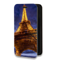 Дизайнерский горизонтальный чехол-книжка для Iphone 14 Pro Париж
