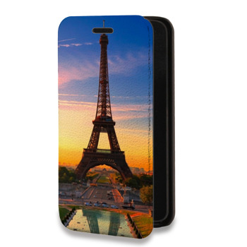 Дизайнерский горизонтальный чехол-книжка для Huawei Honor 30S Париж (на заказ)