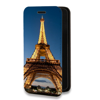 Дизайнерский горизонтальный чехол-книжка для Huawei Honor 30S Париж (на заказ)