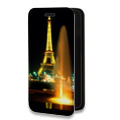 Дизайнерский горизонтальный чехол-книжка для Samsung Galaxy A52 Париж