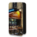 Дизайнерский горизонтальный чехол-книжка для Samsung Galaxy A73 5G Париж