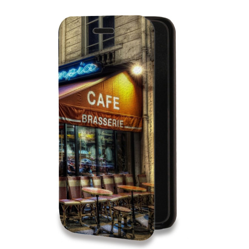 Дизайнерский горизонтальный чехол-книжка для Samsung Galaxy Ace 4 Париж