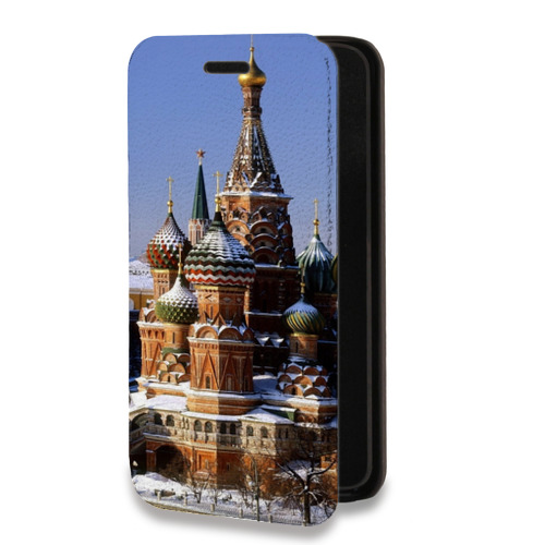 Дизайнерский горизонтальный чехол-книжка для Samsung Galaxy A72 Москва