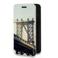 Дизайнерский горизонтальный чехол-книжка для OnePlus 8T Нью-Йорк