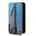 Дизайнерский горизонтальный чехол-книжка для Iphone 11 Pro Нью-Йорк