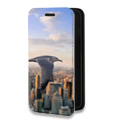 Дизайнерский горизонтальный чехол-книжка для Samsung Galaxy S10 Нью-Йорк
