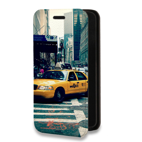 Дизайнерский горизонтальный чехол-книжка для Xiaomi Mi Note 10 Нью-Йорк