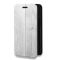 Дизайнерский горизонтальный чехол-книжка для Iphone 12 Pro Дерево