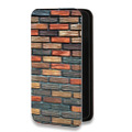 Дизайнерский горизонтальный чехол-книжка для Iphone 7 Кирпич