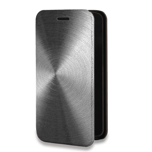 Дизайнерский горизонтальный чехол-книжка для Iphone 14 Pro Max Металл