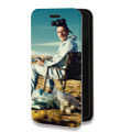 Дизайнерский горизонтальный чехол-книжка для Samsung Galaxy S22 Ultra Во все тяжкие