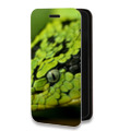 Дизайнерский горизонтальный чехол-книжка для Iphone 13 Pro Max Змеи