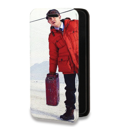Дизайнерский горизонтальный чехол-книжка для Iphone 7 Plus / 8 Plus Фарго