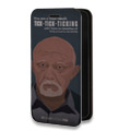 Дизайнерский горизонтальный чехол-книжка для Iphone 12 Pro Лучше позвони Солу