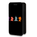 Дизайнерский горизонтальный чехол-книжка для Iphone 13 Pro Max Футурама