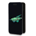 Дизайнерский горизонтальный чехол-книжка для Iphone 13 Pro Max Футурама
