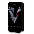 Дизайнерский горизонтальный чехол-книжка для Iphone 12 Pro Викинги
