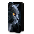 Дизайнерский горизонтальный чехол-книжка для Samsung Galaxy S10 Lite Кошки