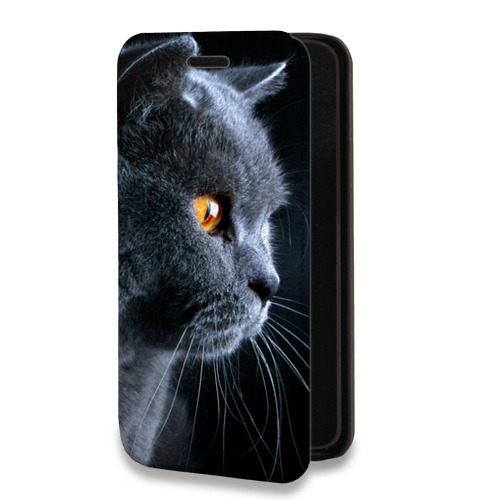 Дизайнерский горизонтальный чехол-книжка для Huawei Honor 50 Кошки