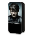 Дизайнерский горизонтальный чехол-книжка для Huawei Honor 8X Max Ганнибал