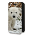 Дизайнерский горизонтальный чехол-книжка для Samsung Galaxy S10 Медведи