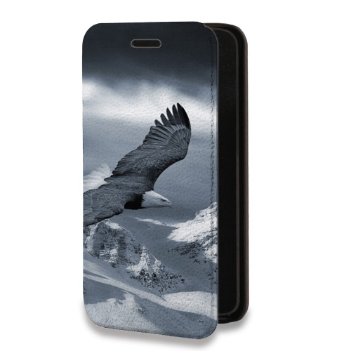 Дизайнерский горизонтальный чехол-книжка для Huawei Honor 8X Max Орлы