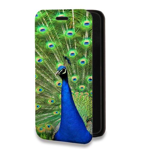Дизайнерский горизонтальный чехол-книжка для Samsung Galaxy S9 Павлины