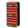 Дизайнерский горизонтальный чехол-книжка для Xiaomi Redmi 10 Этнические мотивы