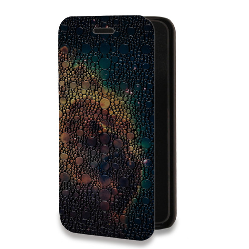 Дизайнерский горизонтальный чехол-книжка для Samsung Galaxy S10 Кожа хамелеона