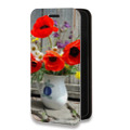 Дизайнерский горизонтальный чехол-книжка для Samsung Galaxy A52 Мак