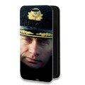 Дизайнерский горизонтальный чехол-книжка для Huawei Honor Note 8 В.В.Путин