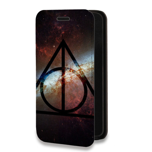 Дизайнерский горизонтальный чехол-книжка для Iphone 13 Pro Гарри поттер