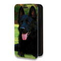 Дизайнерский горизонтальный чехол-книжка для Samsung Galaxy S21 Собаки