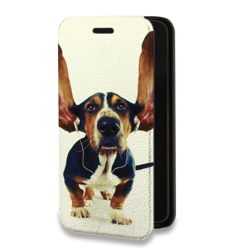 Дизайнерский горизонтальный чехол-книжка для OnePlus 8T Собаки