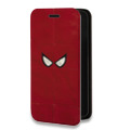 Дизайнерский горизонтальный чехол-книжка для Iphone 7 Человек-паук
